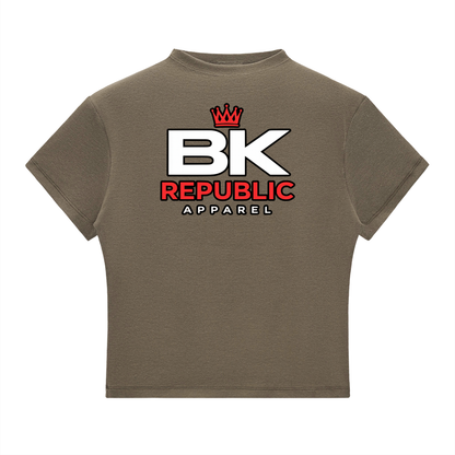 Brooklyn Republic Essentials™ Block Party Slim Fit Mock Neck T-Shirt