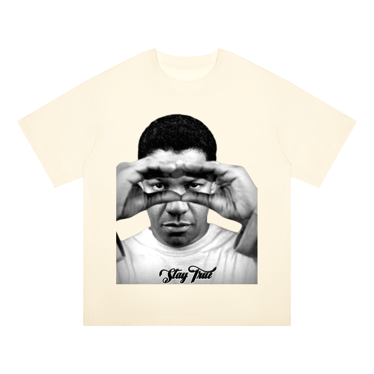 "Through Gods Viewfinder" Oversized Drop Shoulder T-Shirt