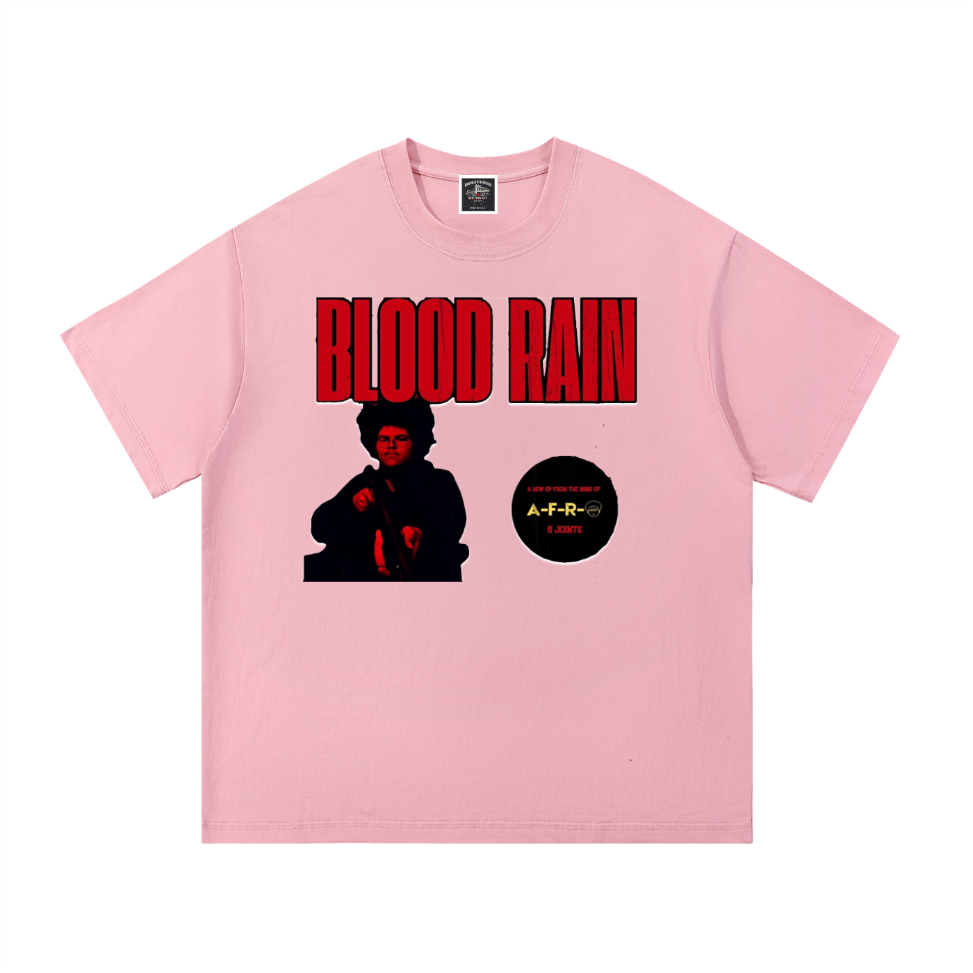 "Blood Rain" Cotton T-Shirt
