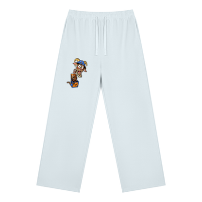 Brooklyn Zoo™ "Jumpin Jackass" Drop Shoulder Crewneck Sweatsuit