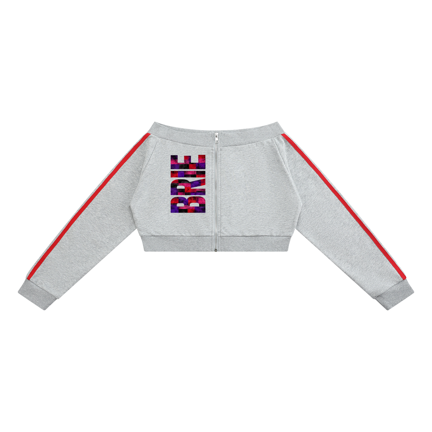 Body by Brie™ Women's Off-Shoulder Full Zip Hoodie