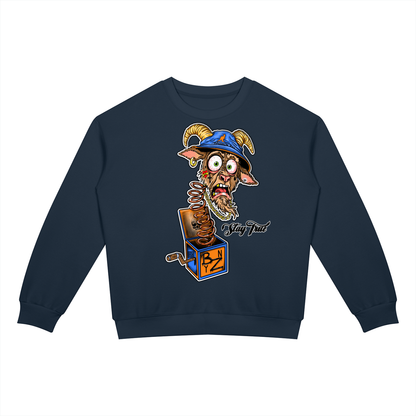 Brooklyn Zoo™ "Jumpin Jackass" Drop Shoulder Crewneck Sweatsuit