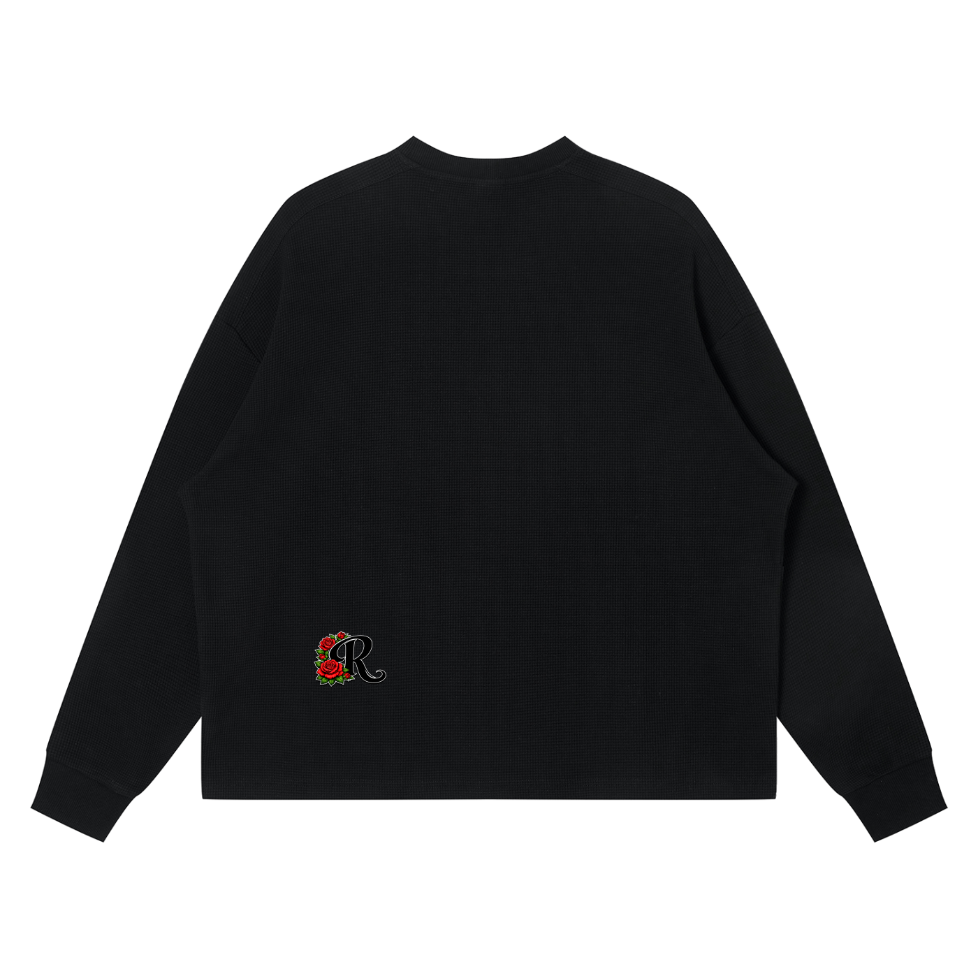 Unisex Waffle Boxy Long Sleeve T-Shirt