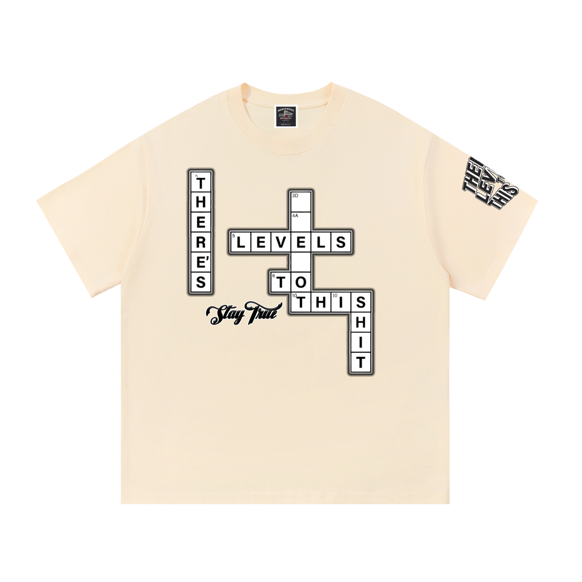 "LEVELS" Cotton T-Shirt