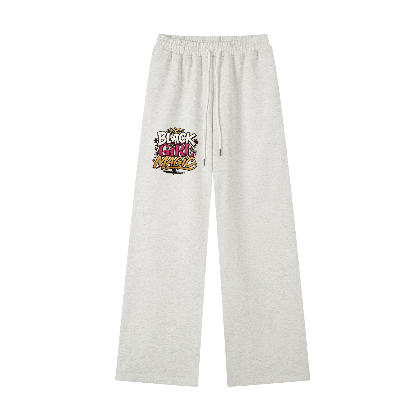 "Black Girl Magic" Straight-Leg Sweatpants
