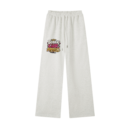 "Black Girl Magic" Straight-Leg Sweatpants
