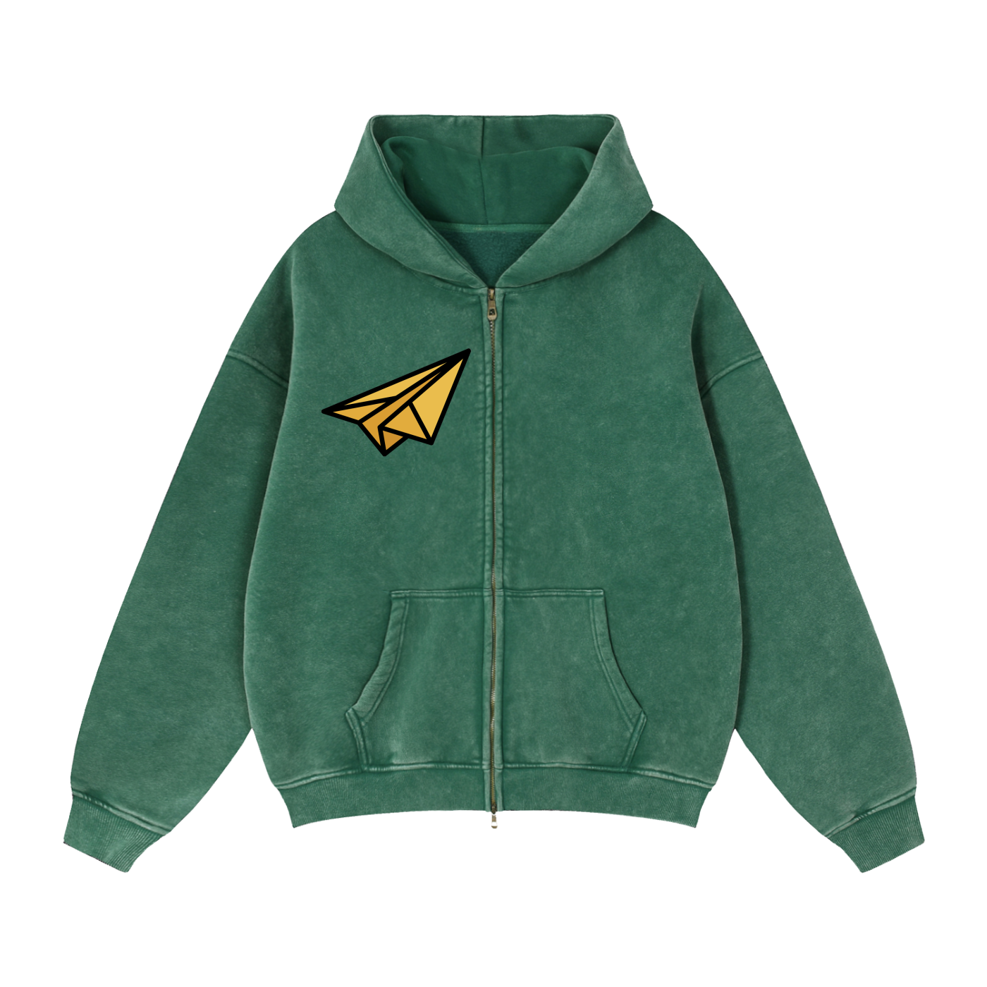 "DREAM CHASERS™ " Full-Zip Boxy Fleece Hoodie