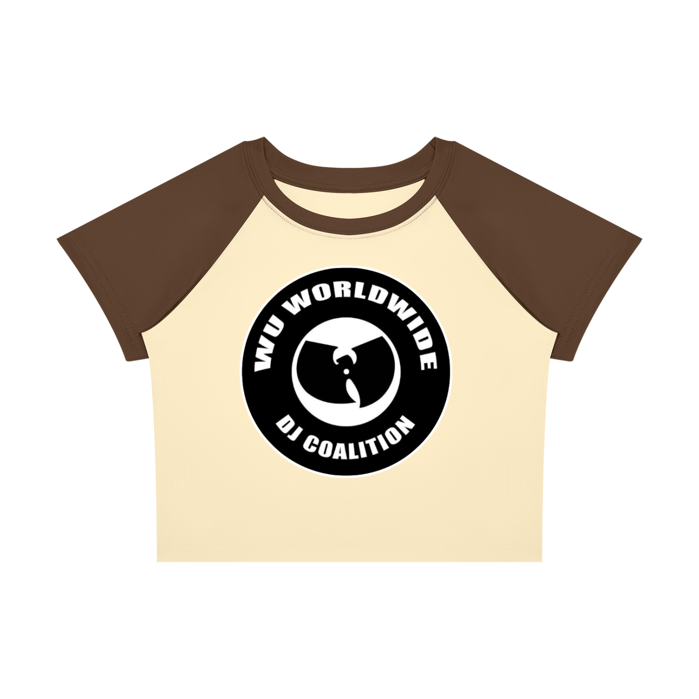 PYN™ "Wu World DJ Coalition" Women’s Raglan Color Block Baby T-Shirt