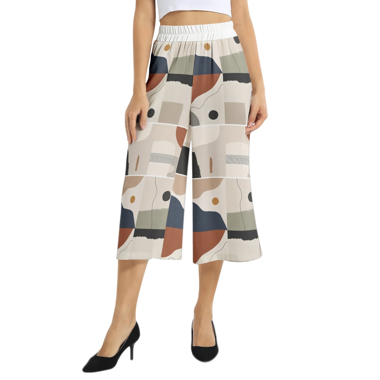 "Reanna" Capris Wide Leg Pant
