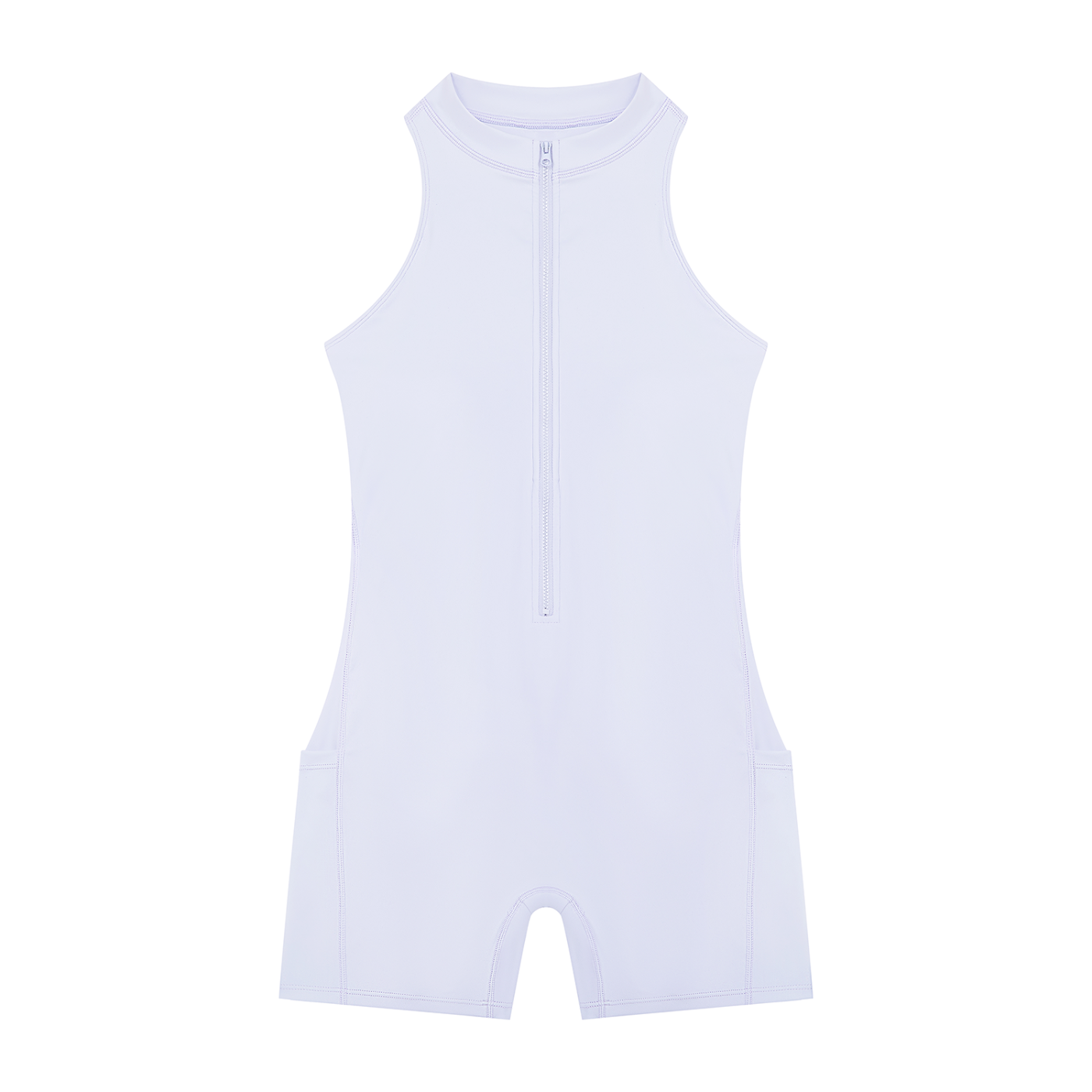 Brooklyn Republic Essentials™ Women’s Quarter-Zip Yoga Romper
