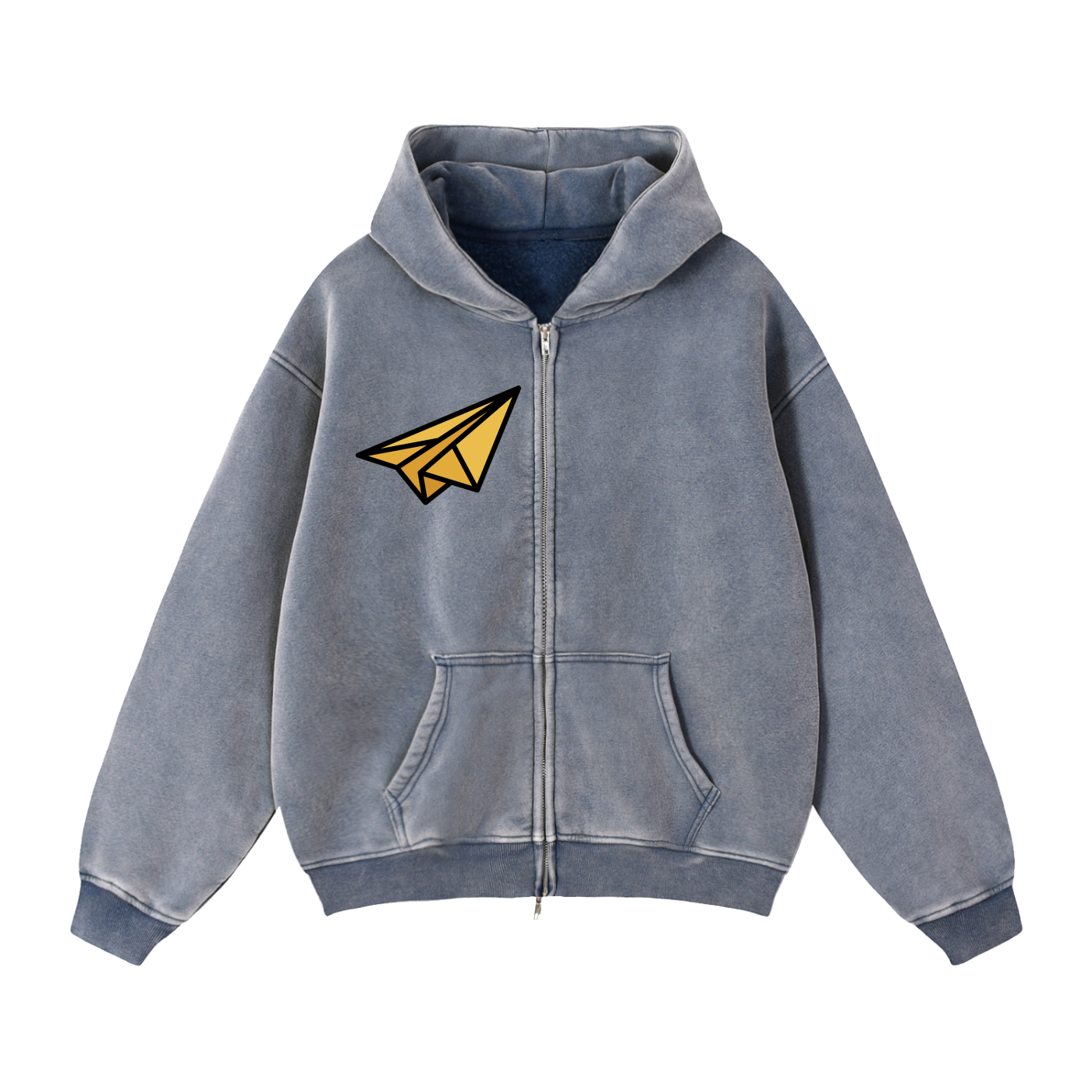 "DREAM CHASERS™ " Full-Zip Boxy Fleece Hoodie