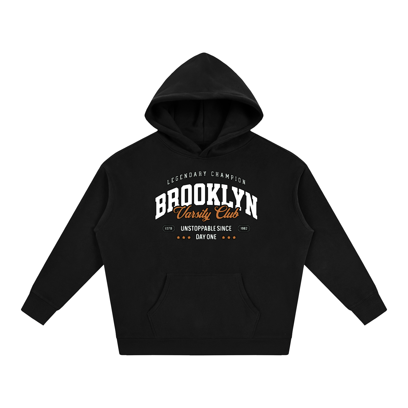 "Varsity Club" Oversize Fleeced Hoodie