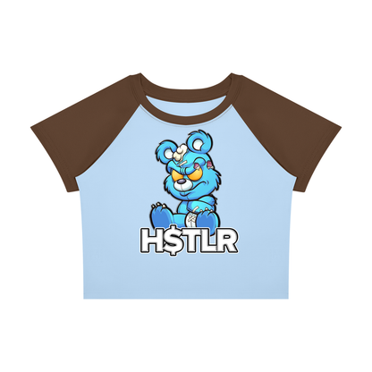 "H$TLR" Women’s Raglan Color Block Baby T-Shirt