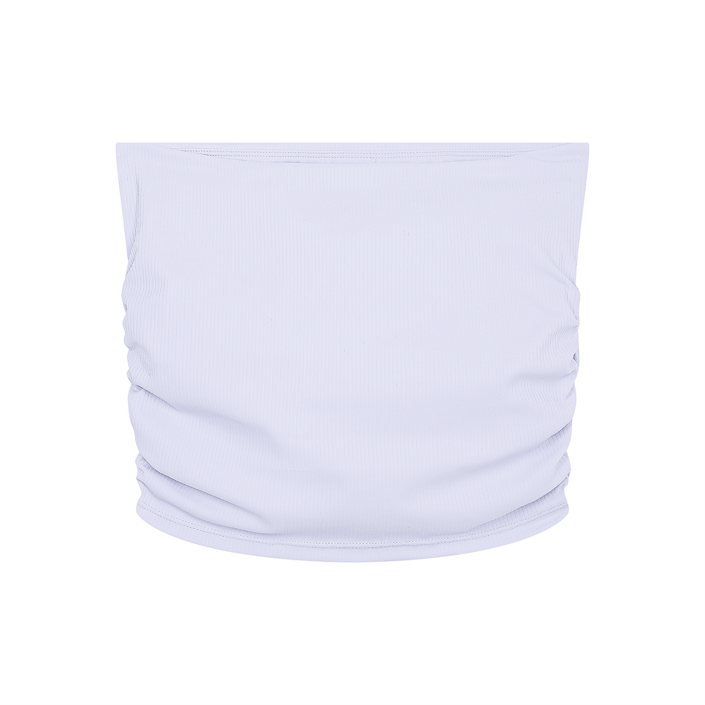 "Brooklyn Republic Essentials" Women’s Ruched Cropped Yoga Tube Top