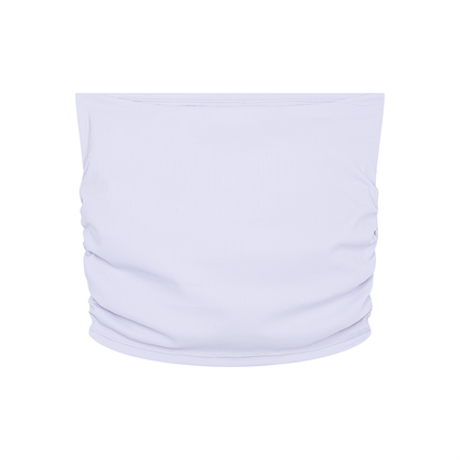 "Brooklyn Republic Essentials" Women’s Ruched Cropped Yoga Tube Top