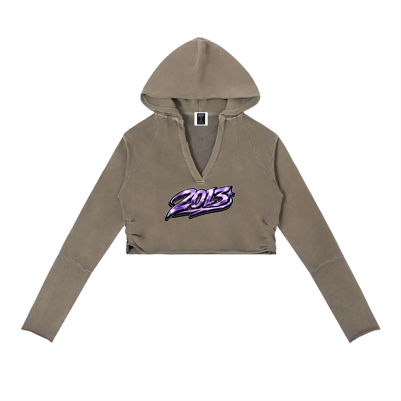 BTS™ x BKNY™ "Our Year" Vintage Washed Raw Edge Hoodie