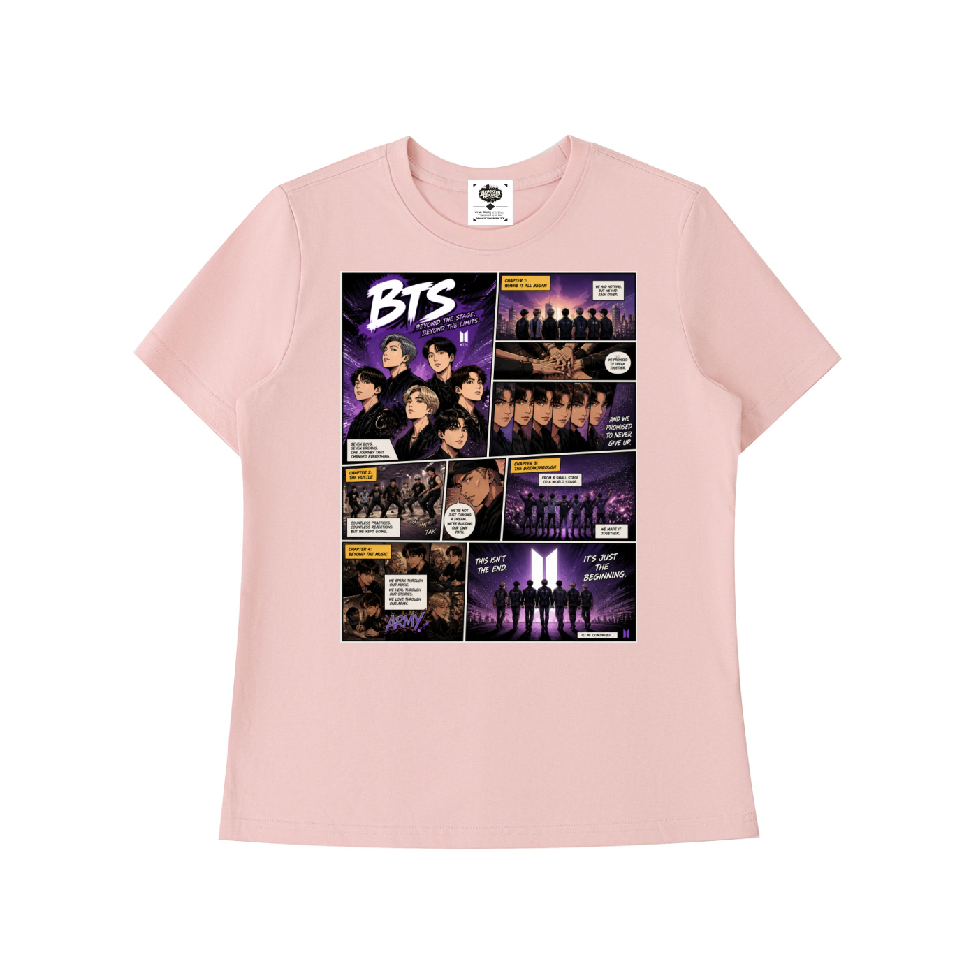 BTS™ x BKNY™  "Comic Cover" T-Shirt