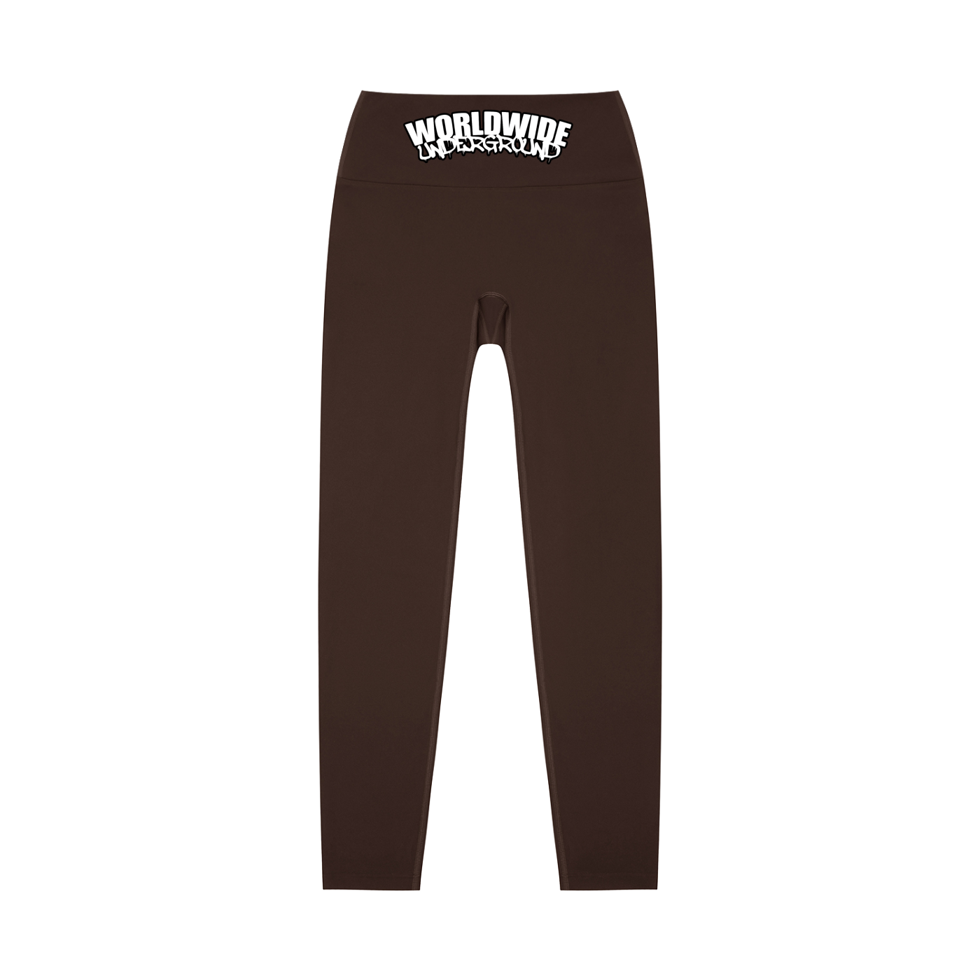 "Worldwide Underground" High-Waisted Yoga Leggings