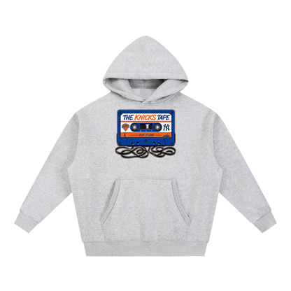 "The Knicks Tape" Oversized Boxy Fit Fleece Hoodie
