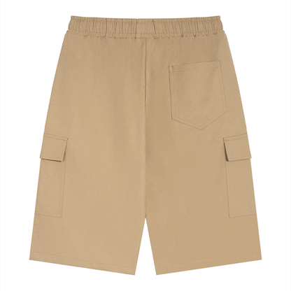 PYN™ x BKRP™ "Cut& Sew" Drawstring Cargo Shorts