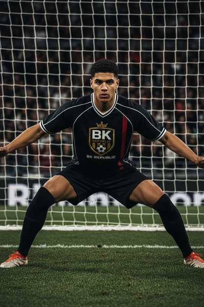 "BK United" Boxy V-Neck Soccer Jersey