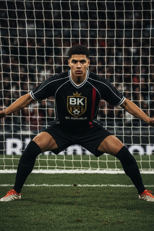 "BK United" Boxy V-Neck Soccer Jersey