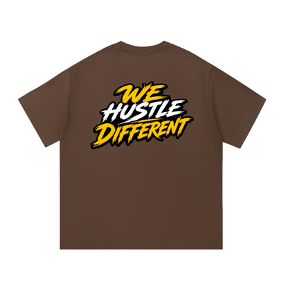 "Hustle Different" Cotton T-Shirt