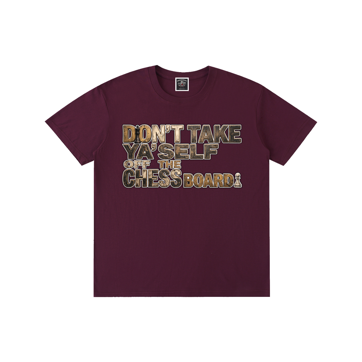 PYN™ "Chessboxin" Cotton Unisex T-Shirt