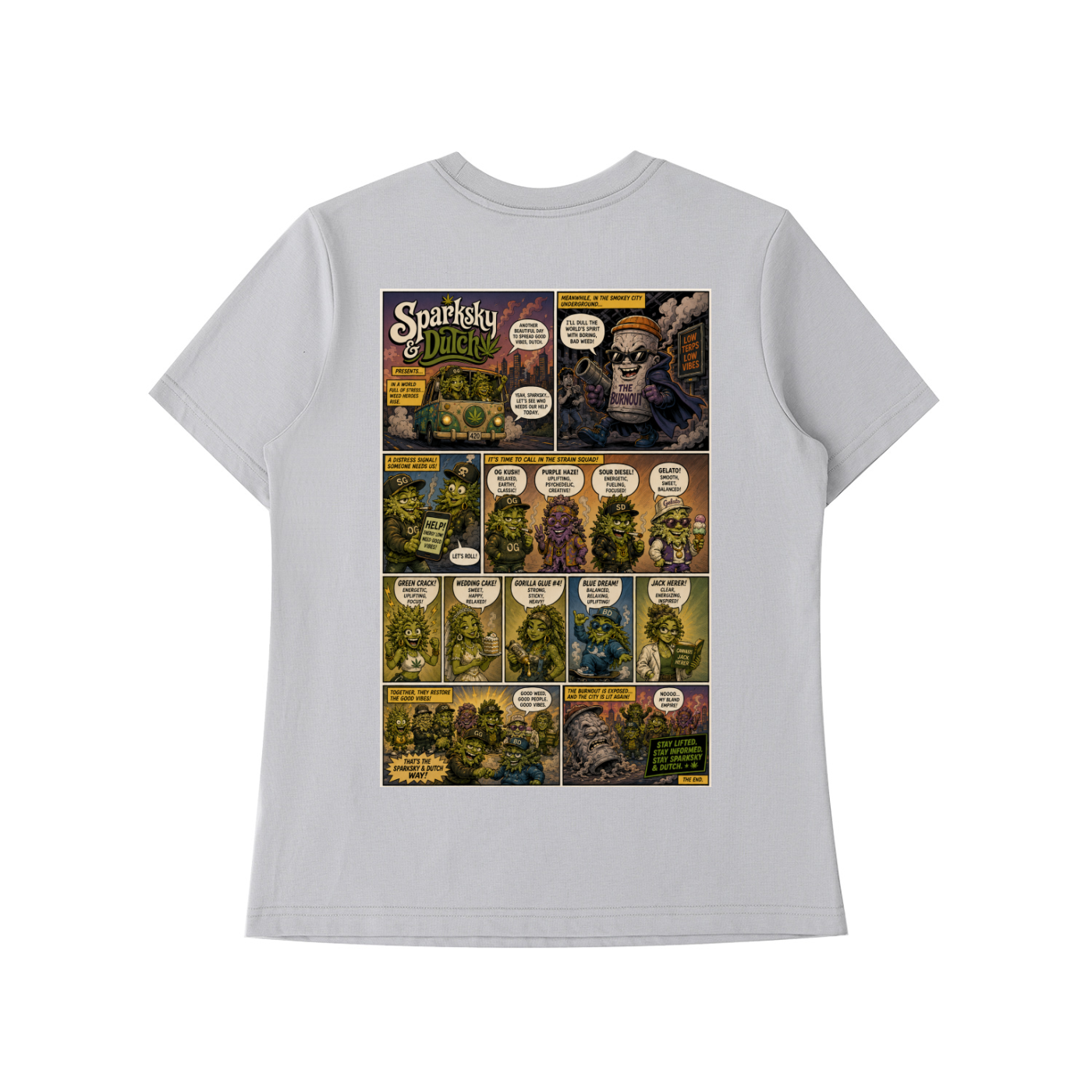 "Sparksky & Dutch" Standard Shoulder T-Shirt