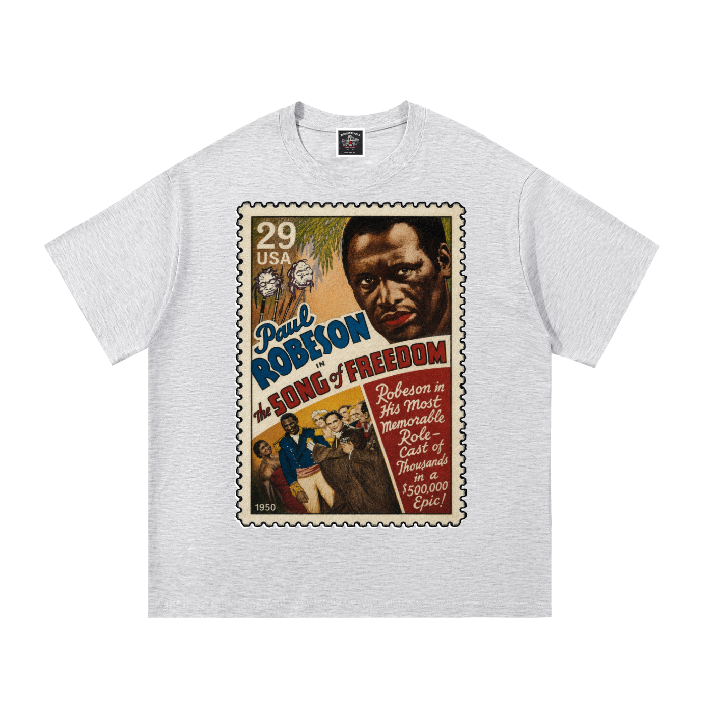 "Paul Robeson" Cotton T-Shirt