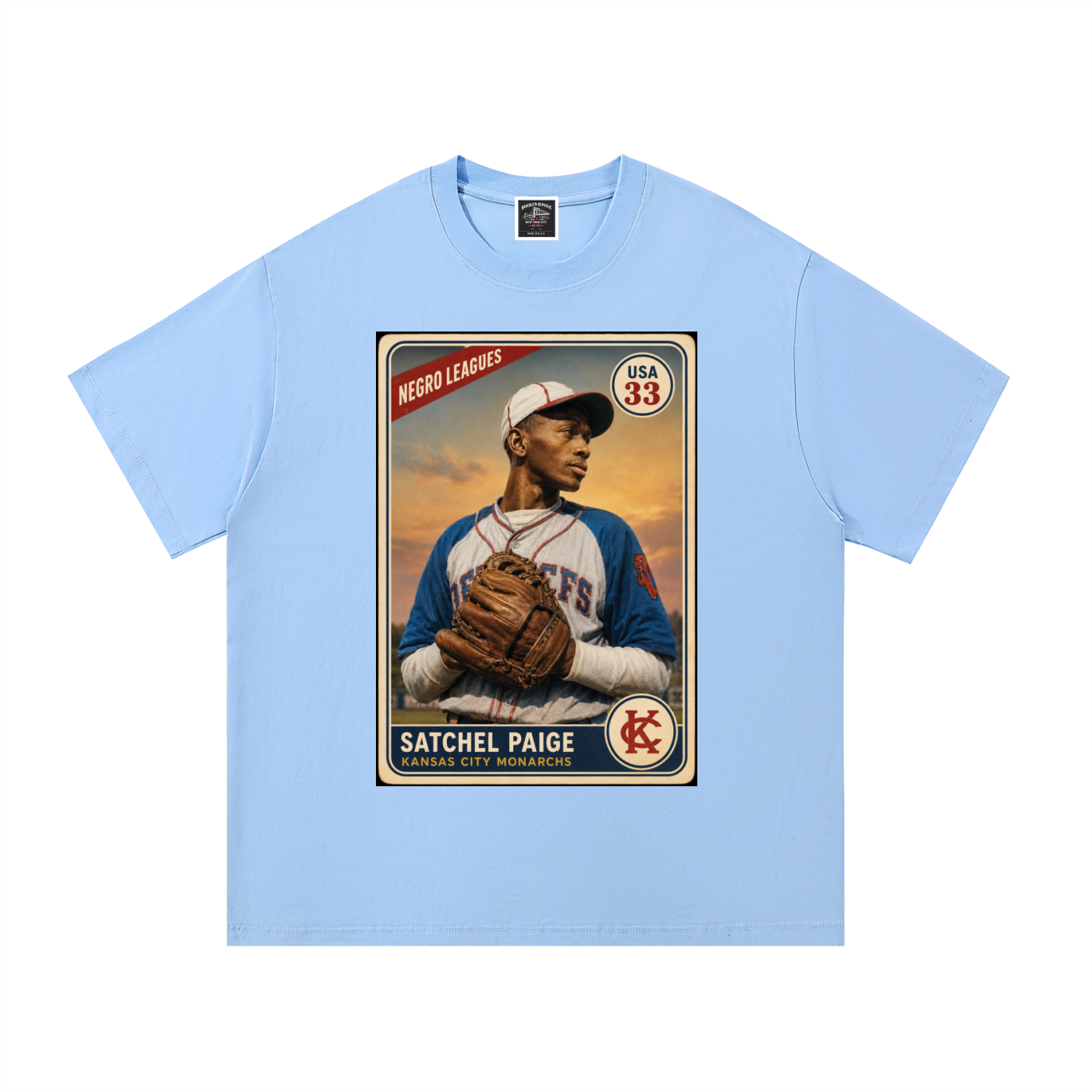 “Satchel Paige” Cotton T-Shirt