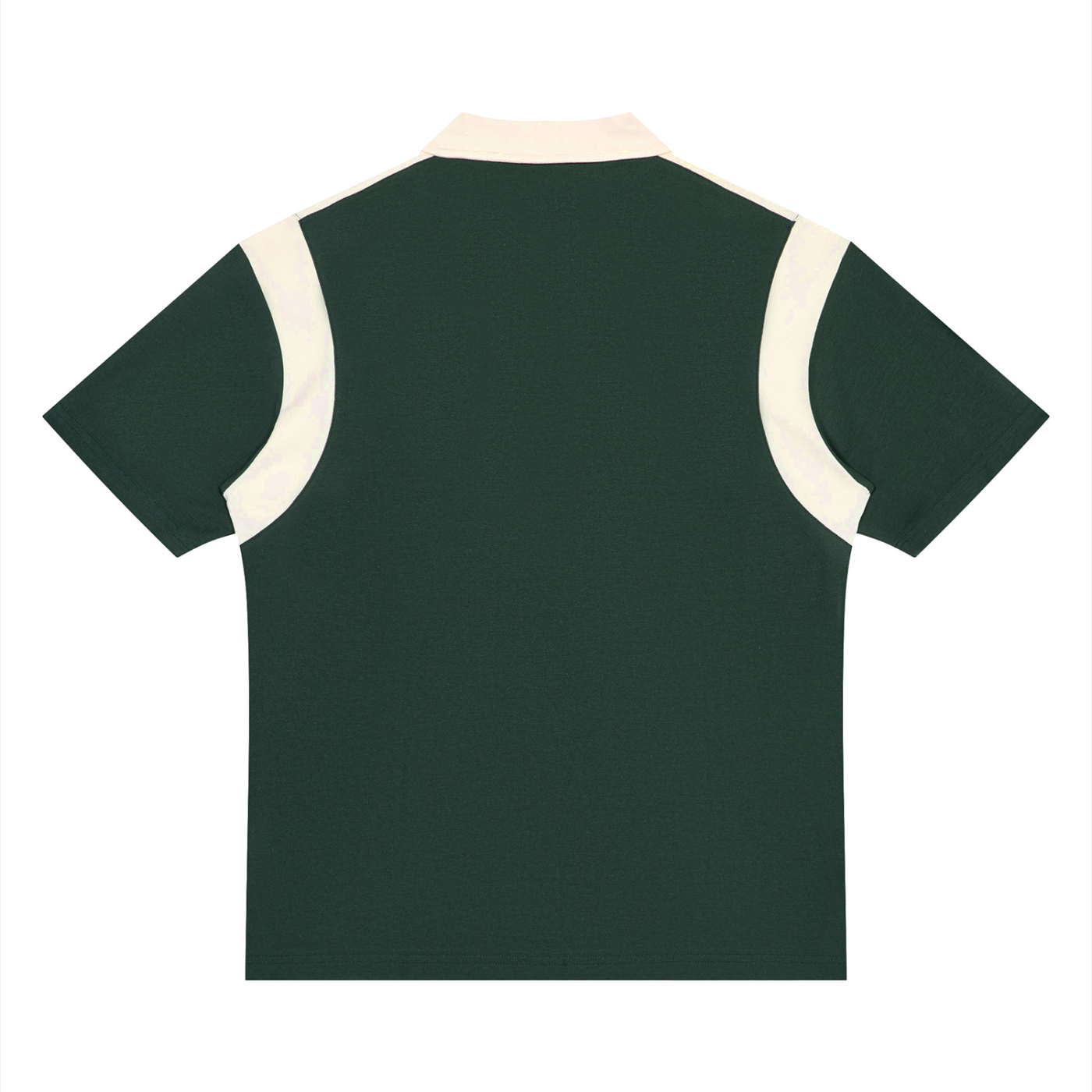 Brooklyn Republic Essentials™  Color Block Quarter Zip Polo Shirt