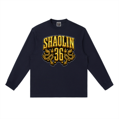 PYN™ x BKRP™ "Golden Dragon" Crewneck Long-Sleeve T-Shirt