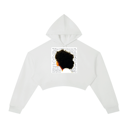 "Worldwide Underground" Essential Cropped Hoodie