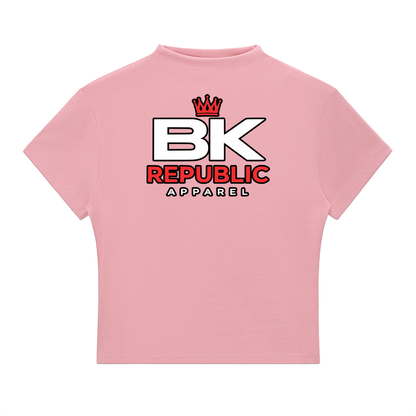 Brooklyn Republic Essentials™ Block Party Slim Fit Mock Neck T-Shirt
