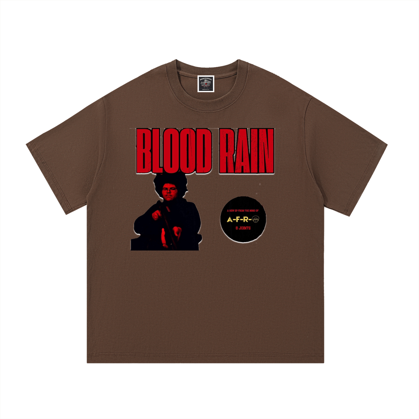 "Blood Rain" Cotton T-Shirt
