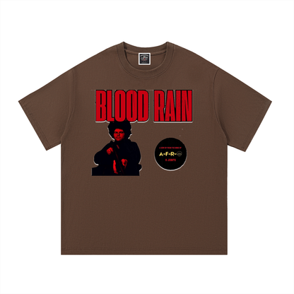 "Blood Rain" Cotton T-Shirt