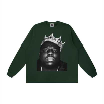 "Emperor's New Clothes" Layered Oversized T-Shirt