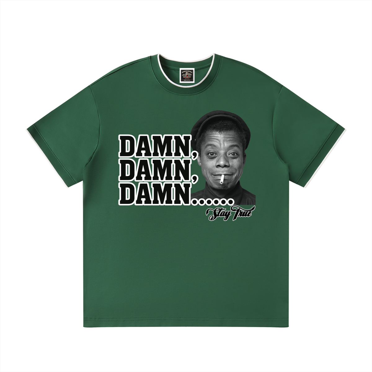Sankofa™ "Damn, Damn, Damn.....James" Regular Fit T-Shirt