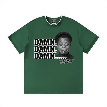 Sankofa™ "Damn, Damn, Damn.....James" Regular Fit T-Shirt