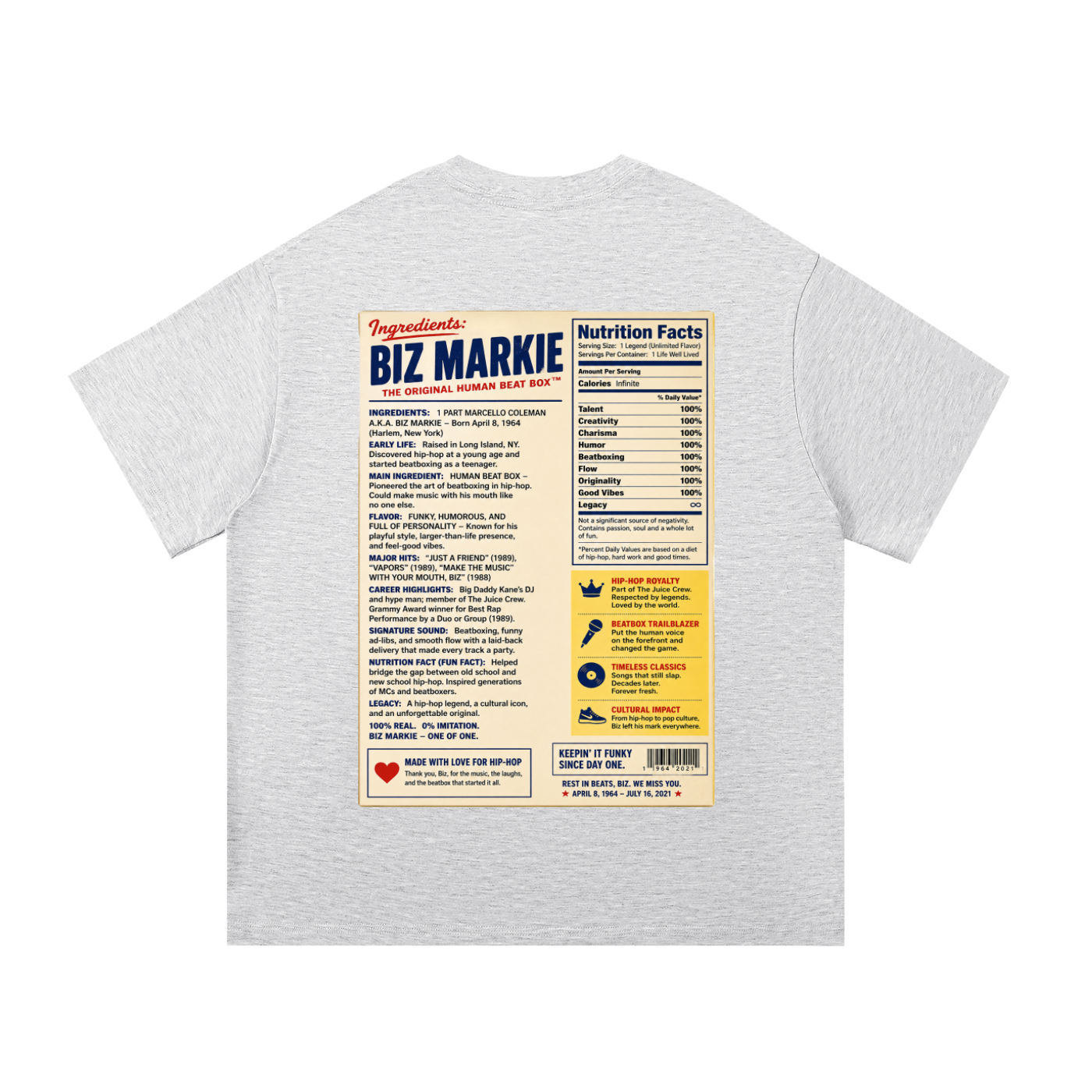 "Nobody Beats The Biz" Cotton T-Shirt