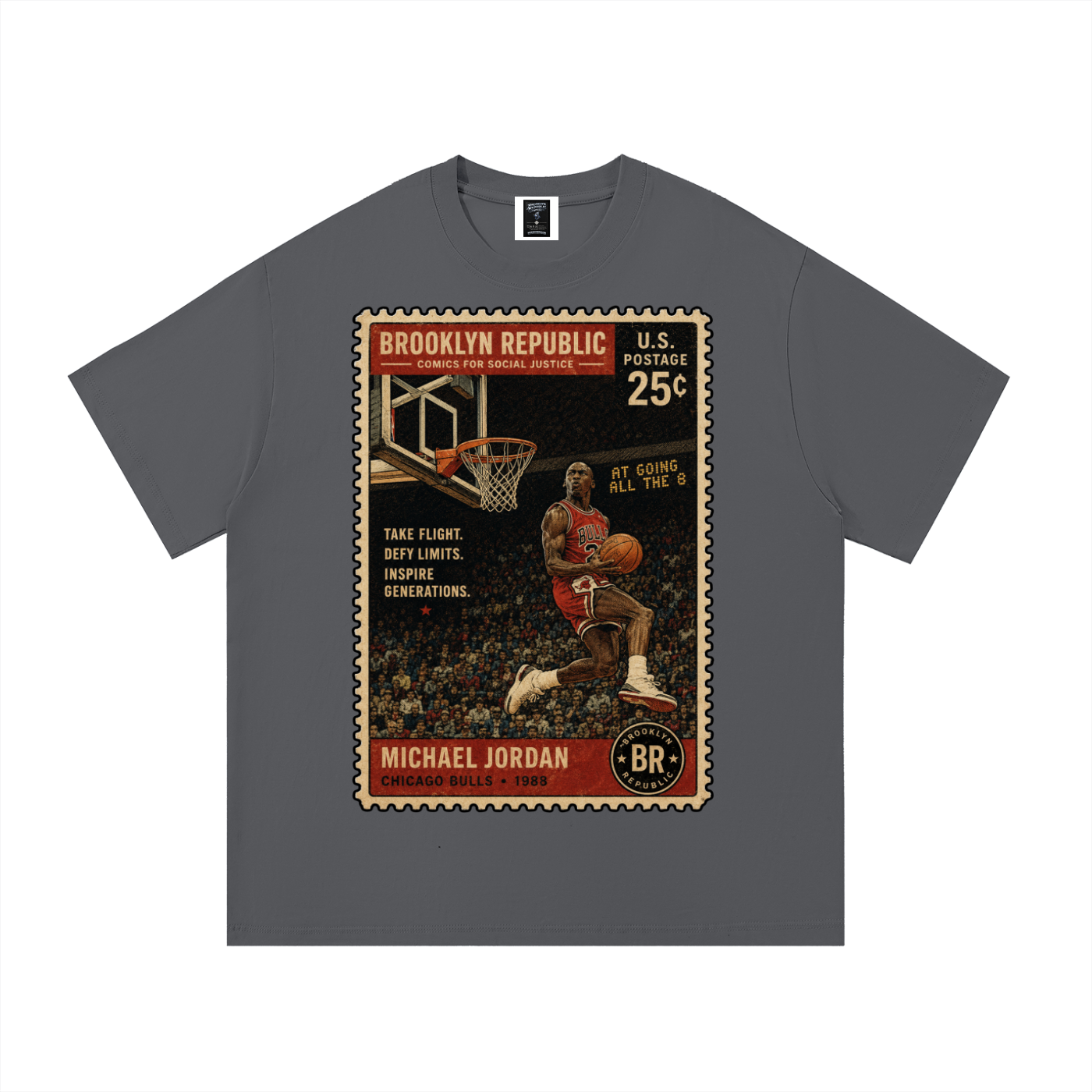"Air Jordan" Cotton T-Shirt
