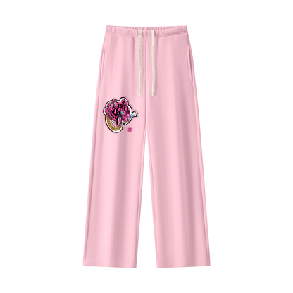Brooklyn Zoo "Tiger Style" Women's Straight Leg Fleece Set