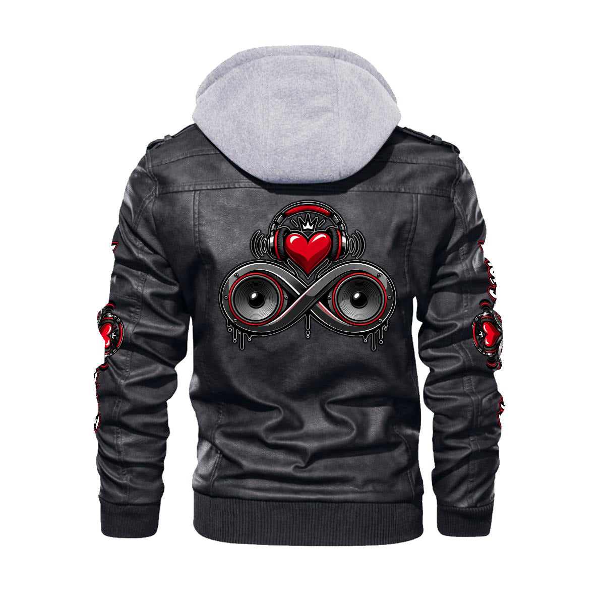 Infinity Sione™ "Heartbeatz"  Leather Jacket