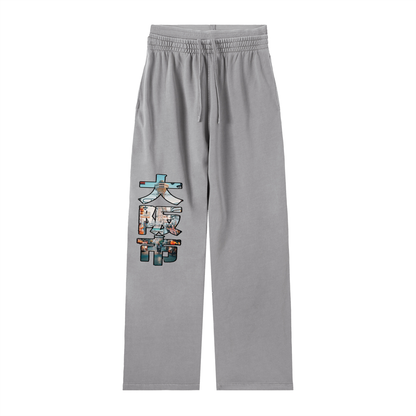 "Tokyo Drift" Vintage Washed Waist Pants