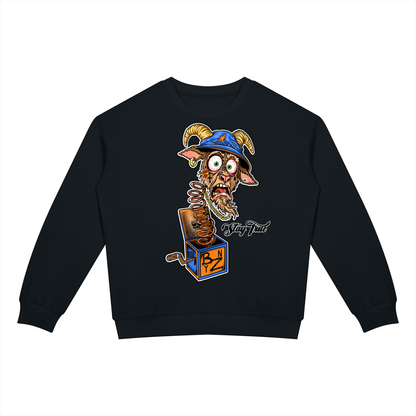 Brooklyn Zoo™ "Jumpin Jackass" Drop Shoulder Crewneck Sweatsuit
