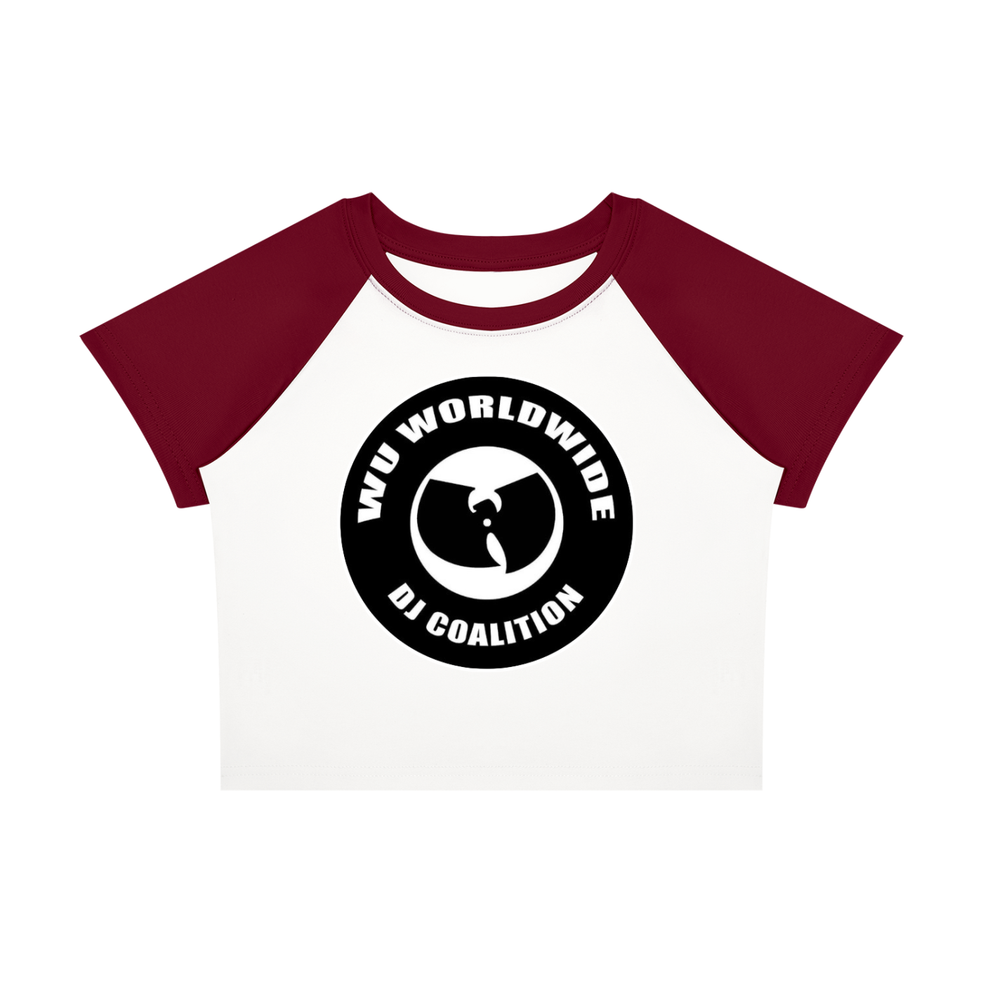 PYN™ "Wu World DJ Coalition" Women’s Raglan Color Block Baby T-Shirt