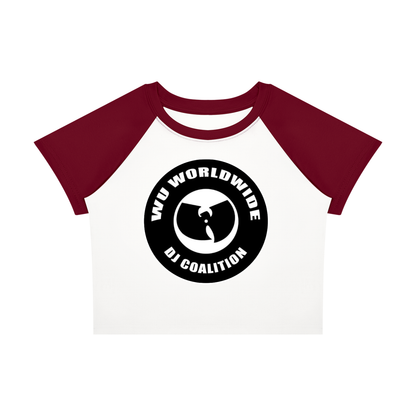 PYN™ "Wu World DJ Coalition" Women’s Raglan Color Block Baby T-Shirt