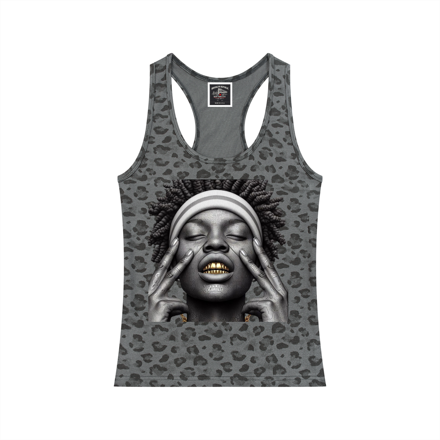 "Ghetto Heaven" Women’s Leopard print Tank Top