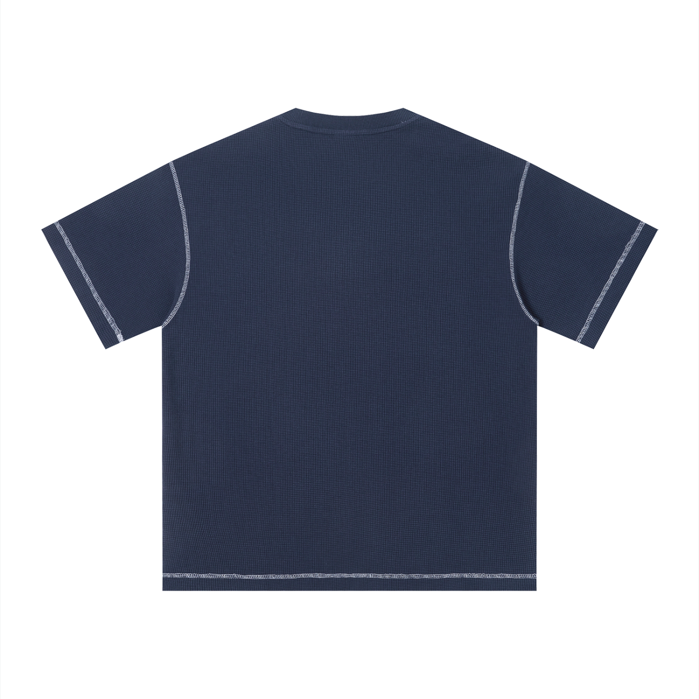 "Brooklyn Republic Essentials" Sunfade Waffle Boxy T-Shirt
